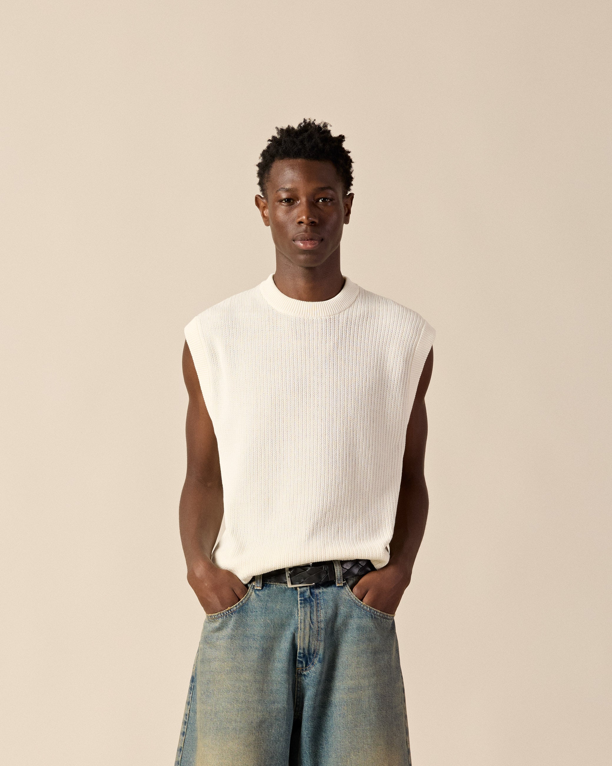 eightyfive-tops-knit-tanktop-off-white image 3
