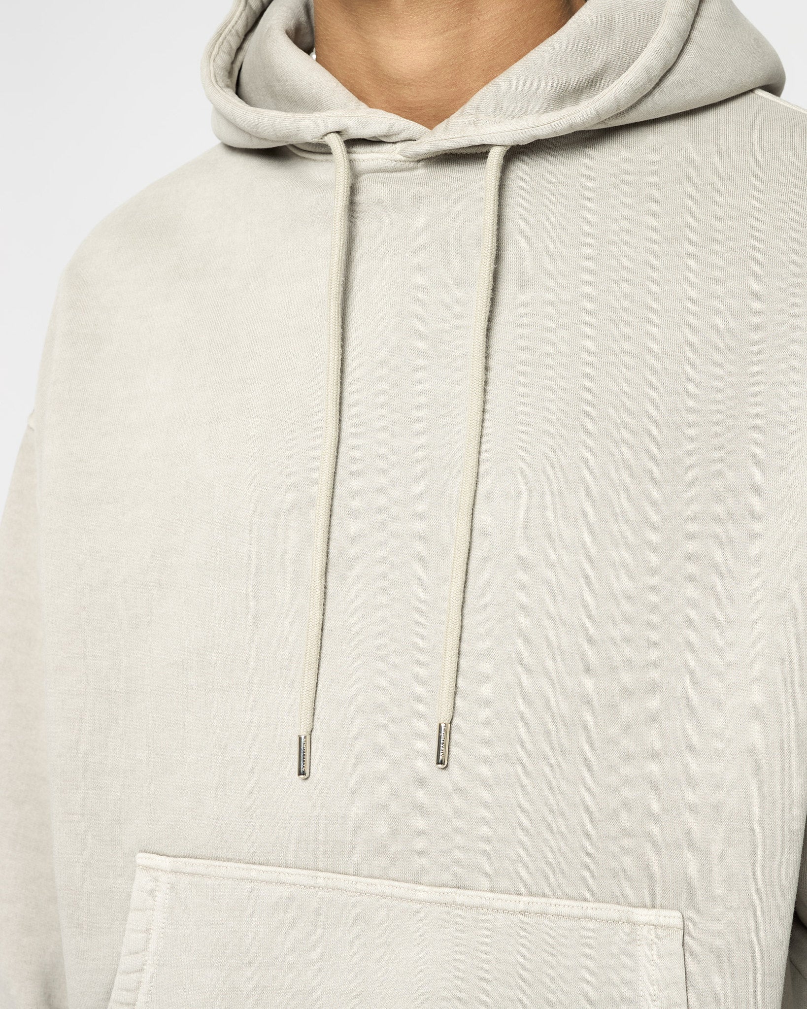 eightyfive-embroidered-handwritten-hoodie-vintage-light-grey image 8