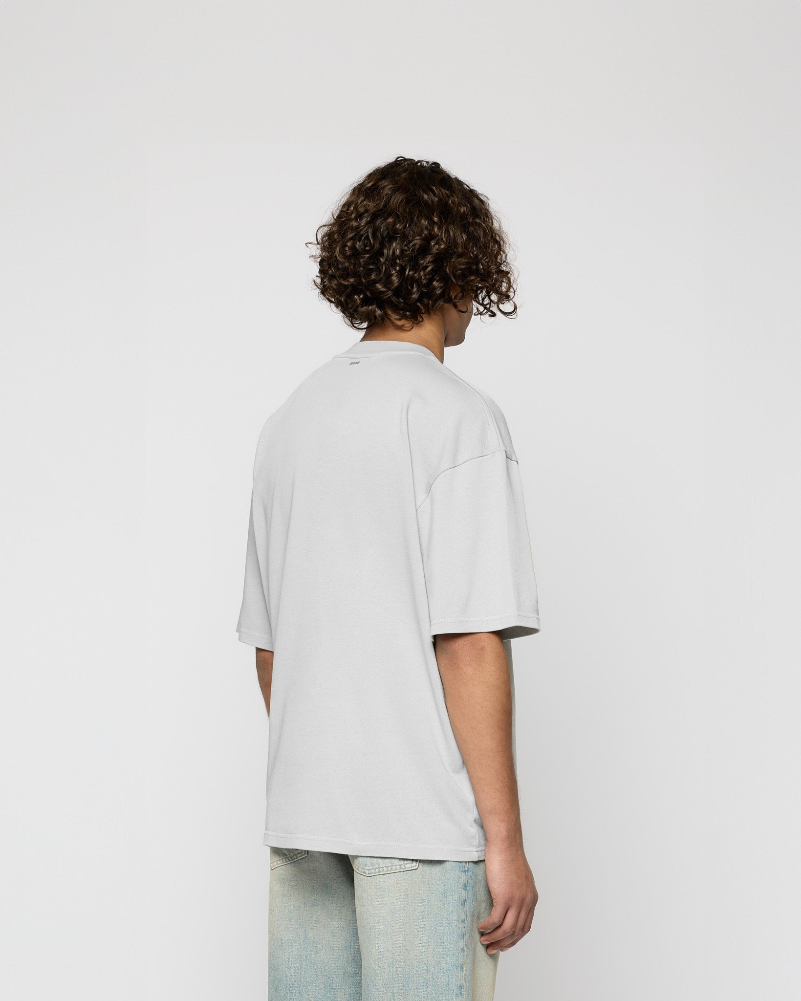 eightyfive-signature-oversized-t-shirt-herren-light-grey image 4