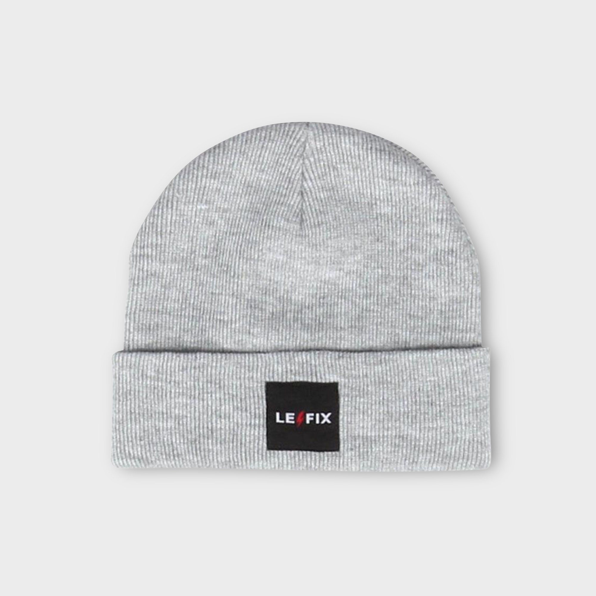 le-fix-lightning-hue-beanie-grau-acryl-winterm-tze image 1