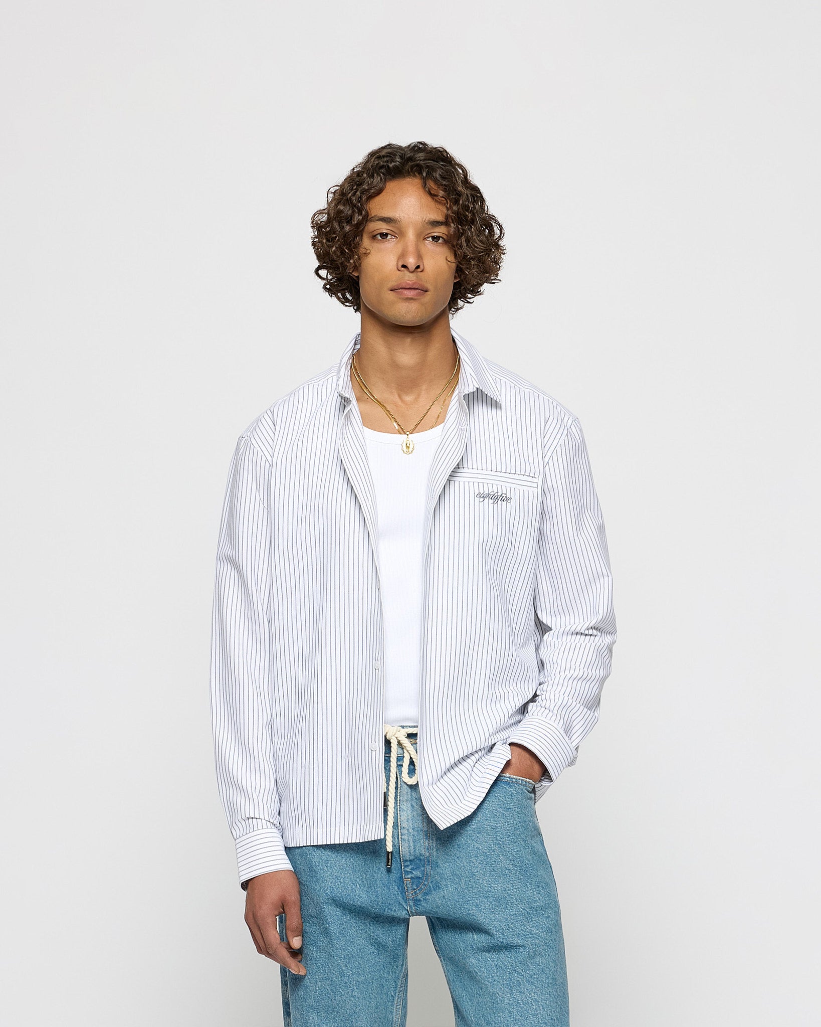 eightyfive-longsleeve-striped-shirt-langarmshirt-white-striped image 3