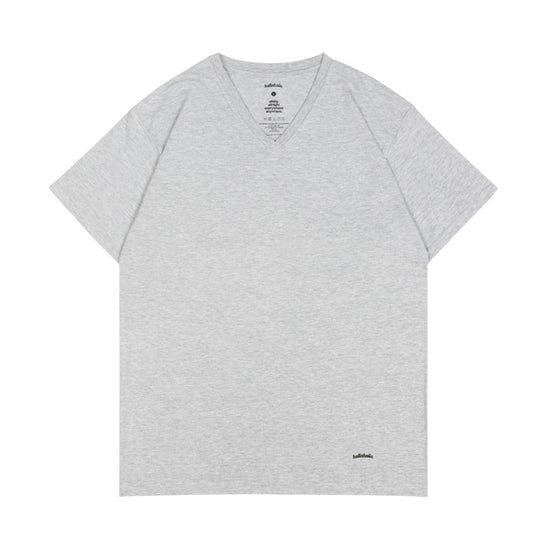 ballaholic-cotton-tees-v-neck-tee-t-shirt-grau-2er-pack image 2