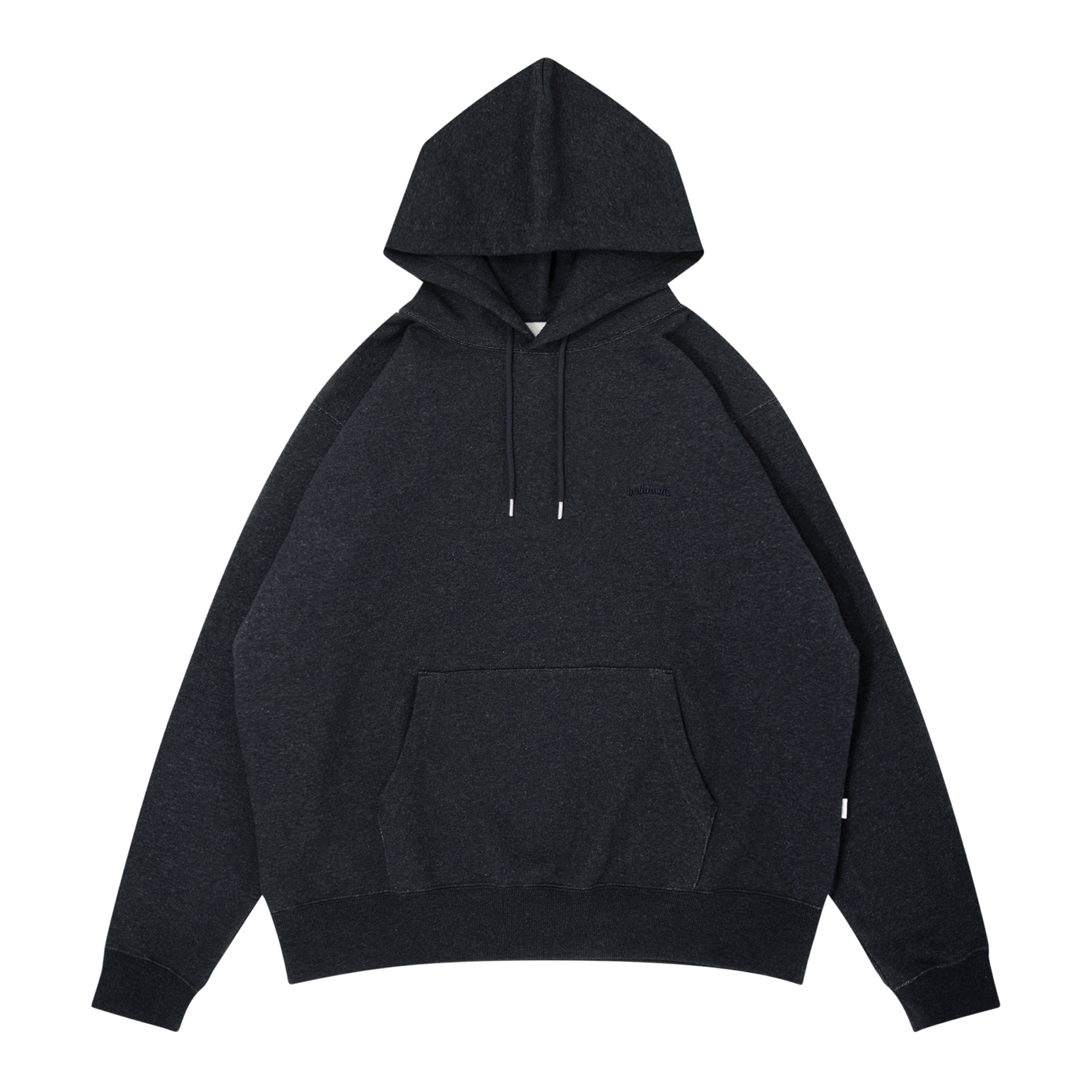 ballaholic-small-logo-sweat-hoodie-dunkelblau image 1