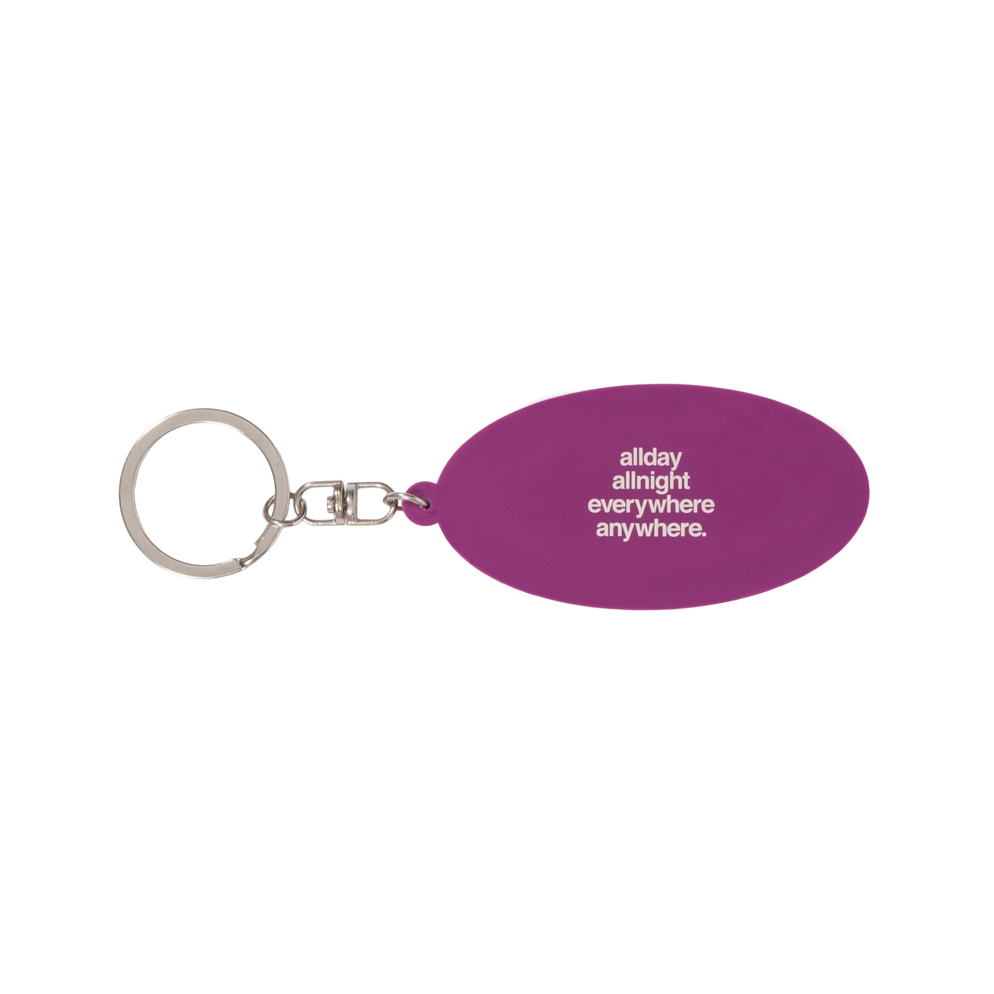 ballaholic-accessories-blhlc-oval-logo-keychain-anh-nger-ivory image 2