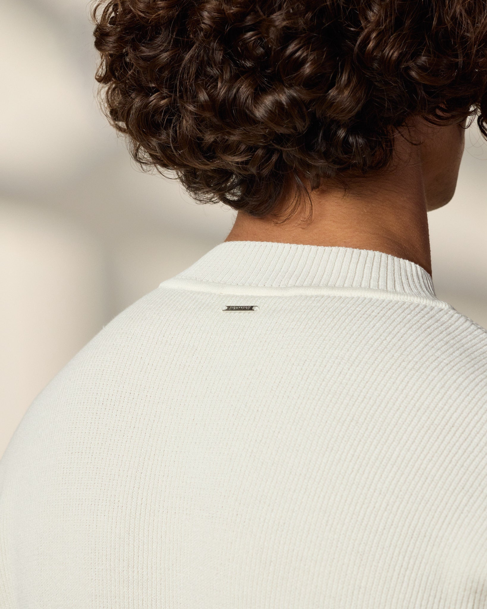 eightyfive-tops-knitted-henley-polo-offwhite-baumwolle image 8