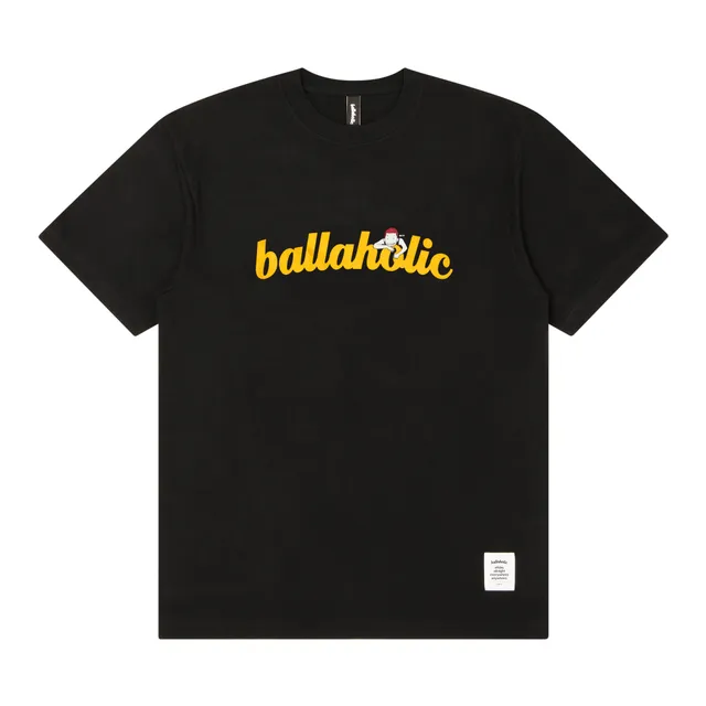 ballaholic-logo-tee-pick-up-playground-t-shirt-schwarz image 1