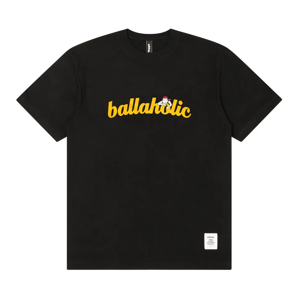 ballaholic-logo-tee-pick-up-playground-t-shirt-schwarz image 1