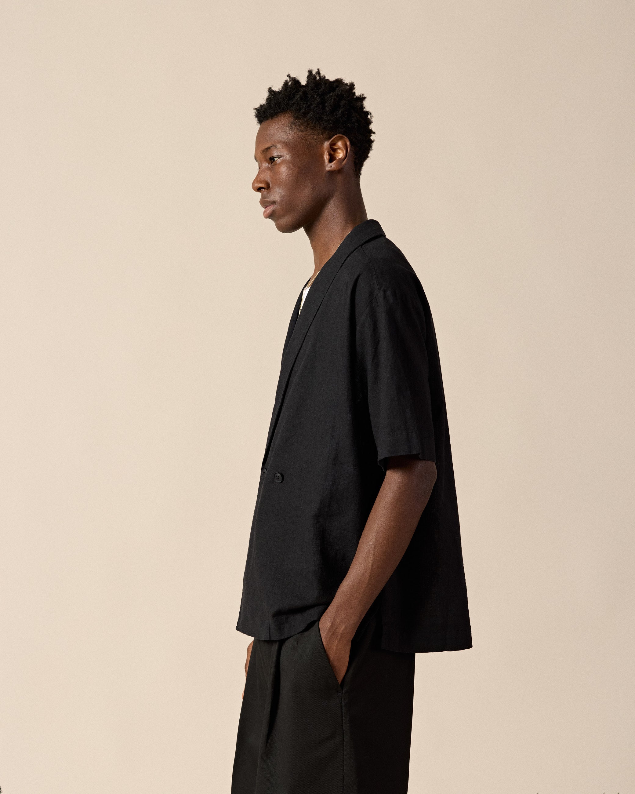 eightyfive-double-breasted-cotton-linen-shirt-hemd-schwarz-relaxed-fit image 8