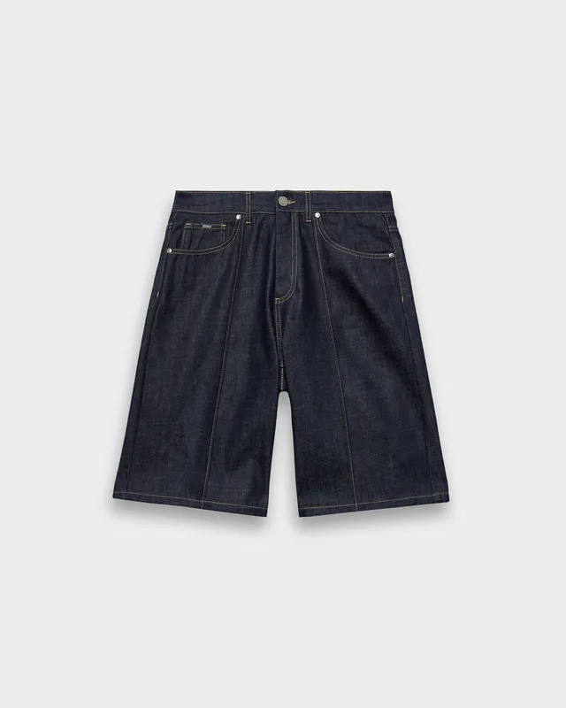 eightyfive-baggy-jorts-denim-shorts-raw-denim-naht image 1