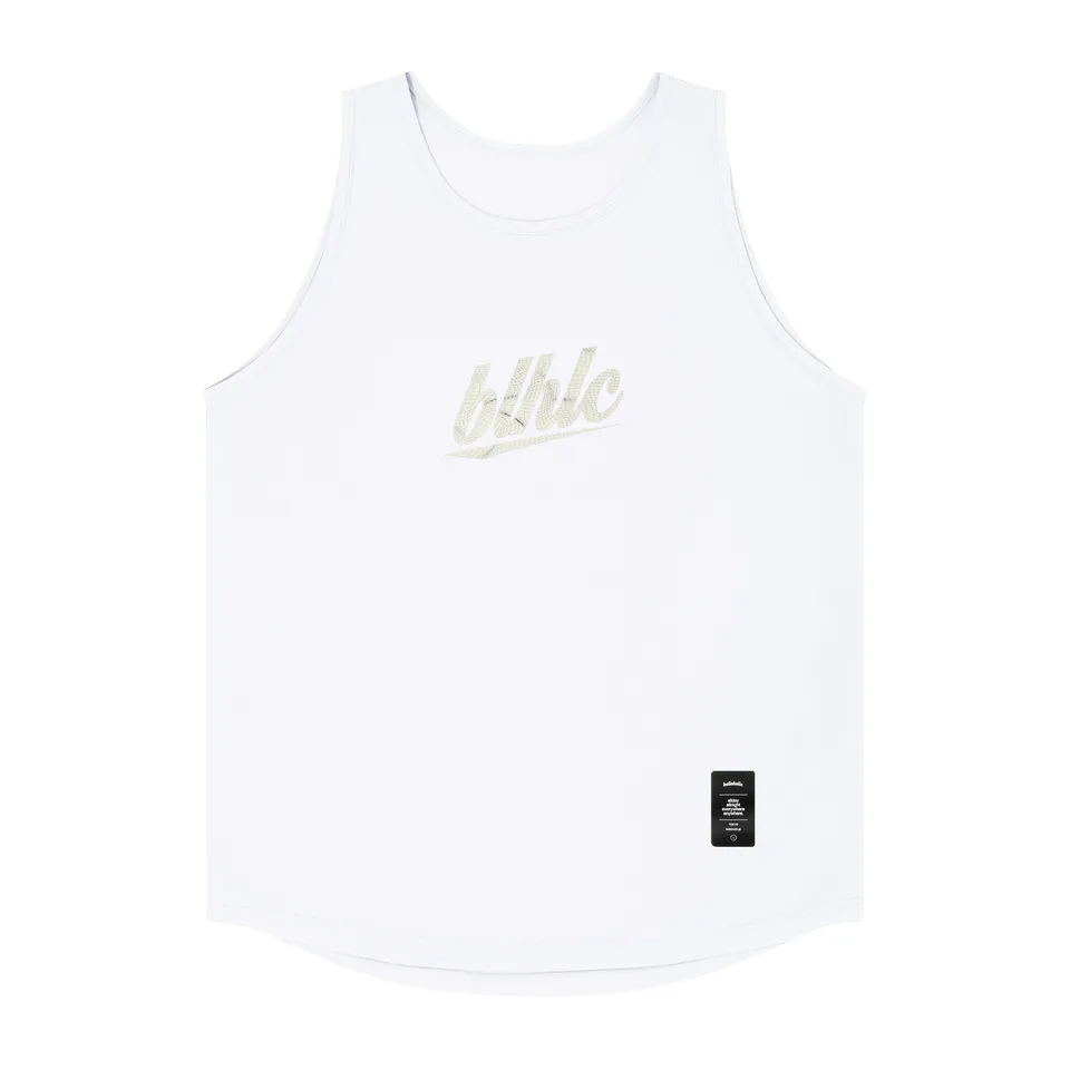 ballaholic-3d-net-blhlc-tank-top-wei-ivory-black-mesh image 1