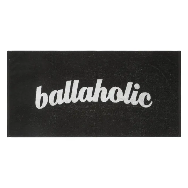 ballaholic-accessories-logo-badetuch-schwarz-jacquard image 1