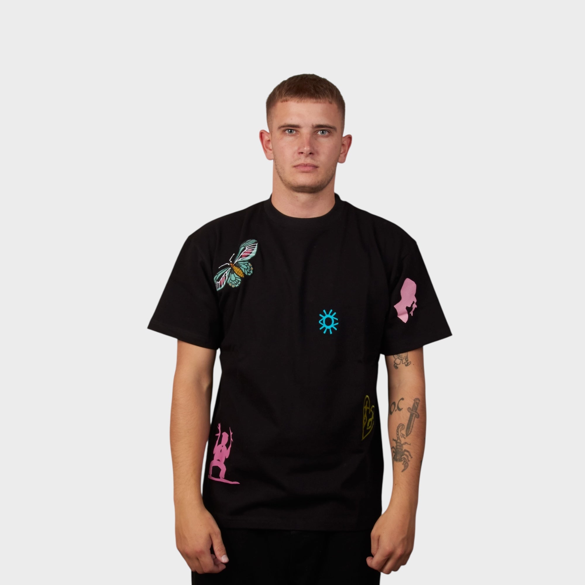 le-fix-h-c-andersen-t-shirt-2-t-shirt-schwarz-boxy-fit image 2