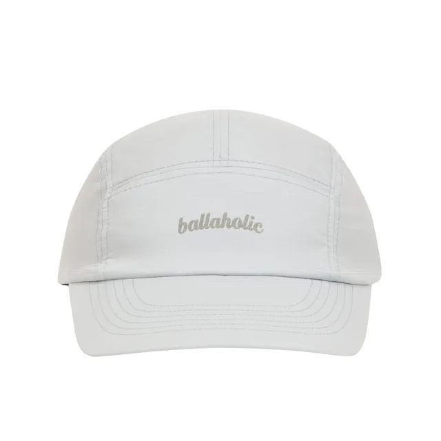 ballaholic-logo-nylon-jet-cap-cap-gray image 1