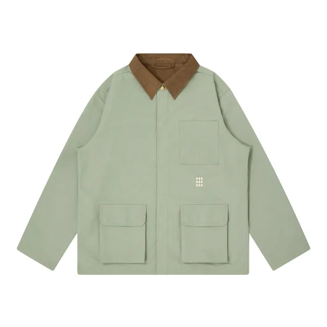 ballaholic-tops-reversible-coverall-jacket-wendejacke-gr-n image 1