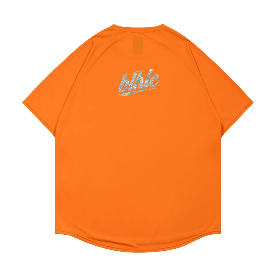ballaholic-cool-tees-3d-net-blhlc-back-print-t-shirt-orange image 1