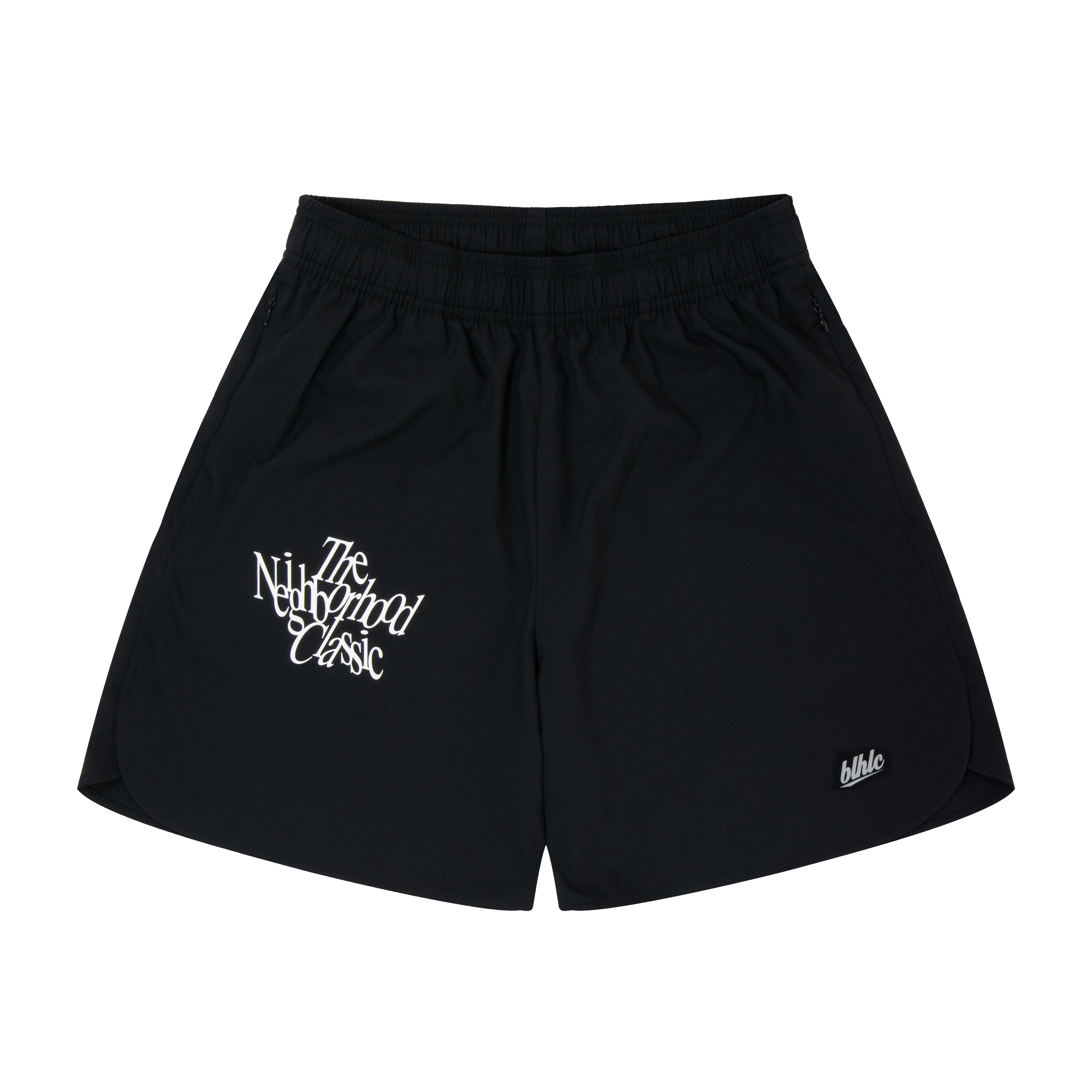 ballaholic-neighborhood-classic-zip-shorts-schwarz-reiverschluss image 1