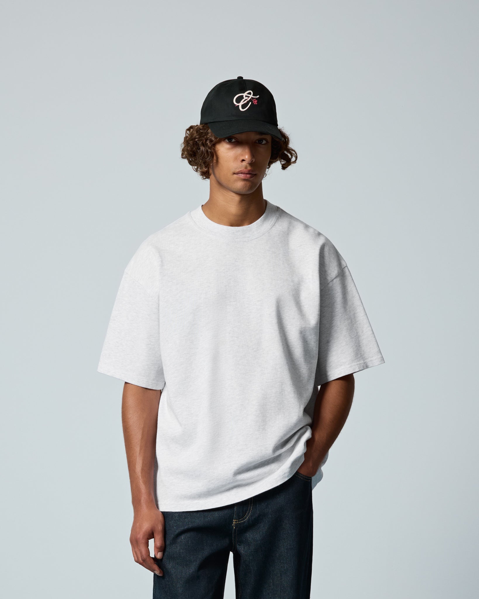 eightyfive-signature-oversized-t-shirt-ash-grey-320gsm image 3