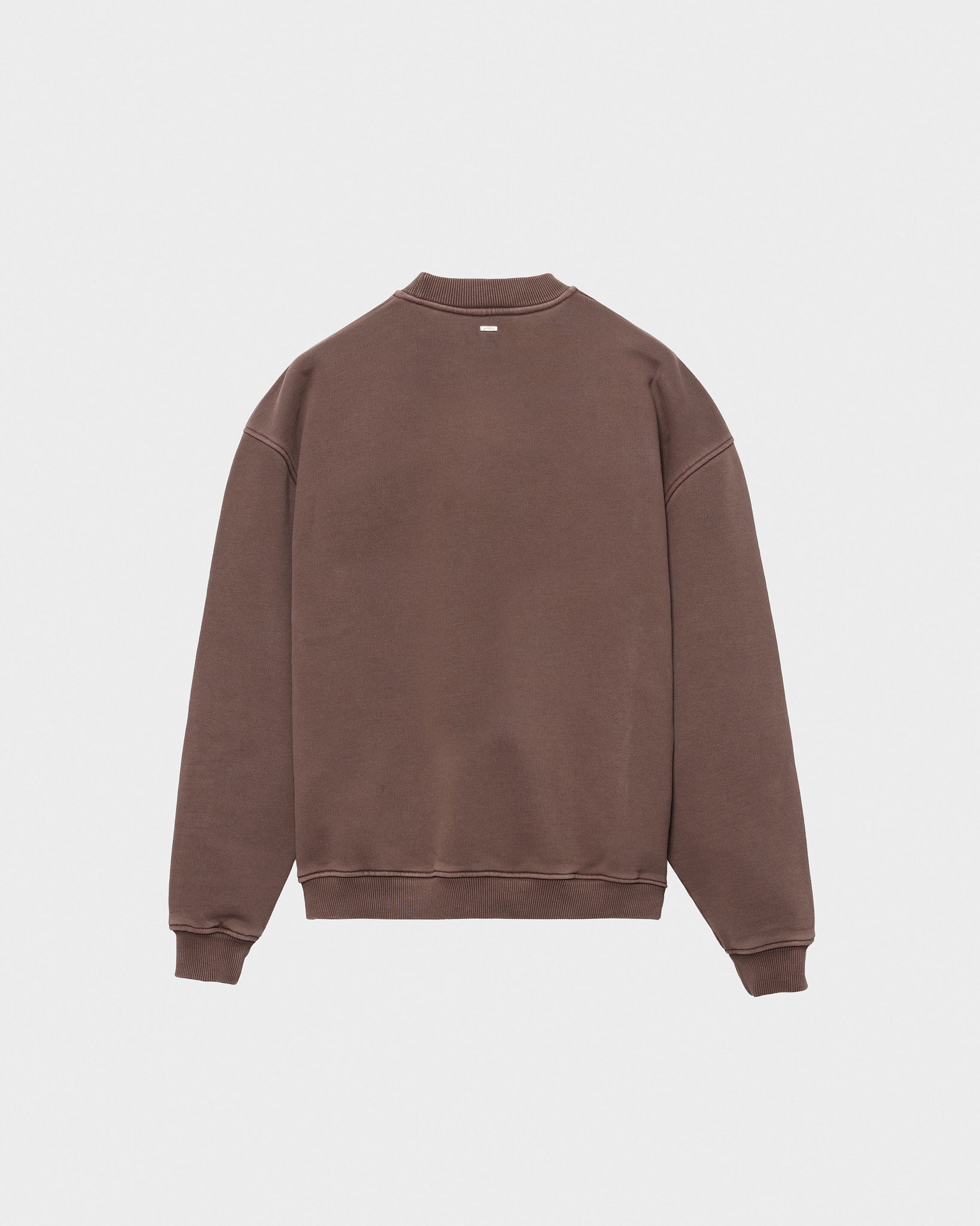eightyfive-90s-sports-sweater-brown-oversized-pullover image 2