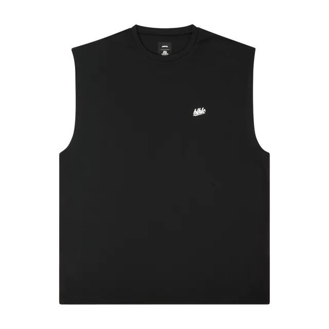 ballaholic-blhlc-no-sleeve-tops-tanktop-schwarz-weiss-mit-print image 1