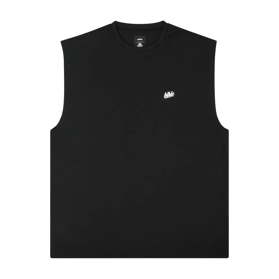 ballaholic-blhlc-no-sleeve-tops-tanktop-schwarz-weiss-mit-print image 1