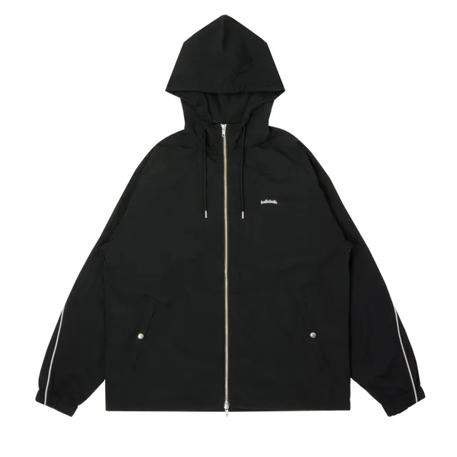 ballaholic-streetmove-nylon-full-zip-jacke-schwarz-reflektor image 1