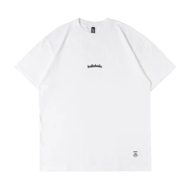 ballaholic-small-logo-tee-wei-schwarz image 1