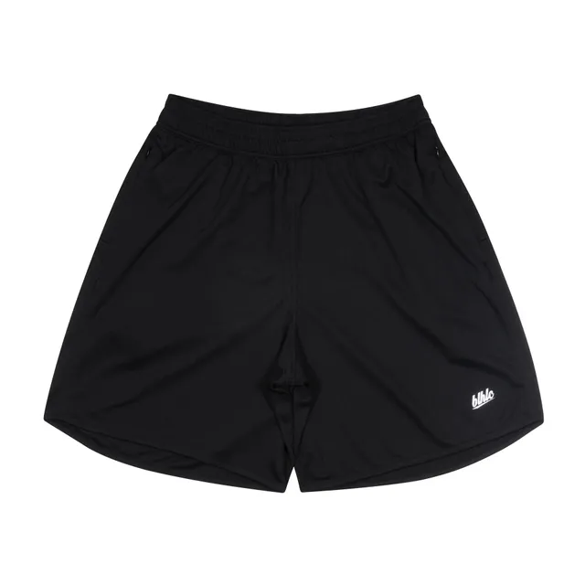ballaholic-shorts-basic-zip-shorts-schwarz-wei image 1