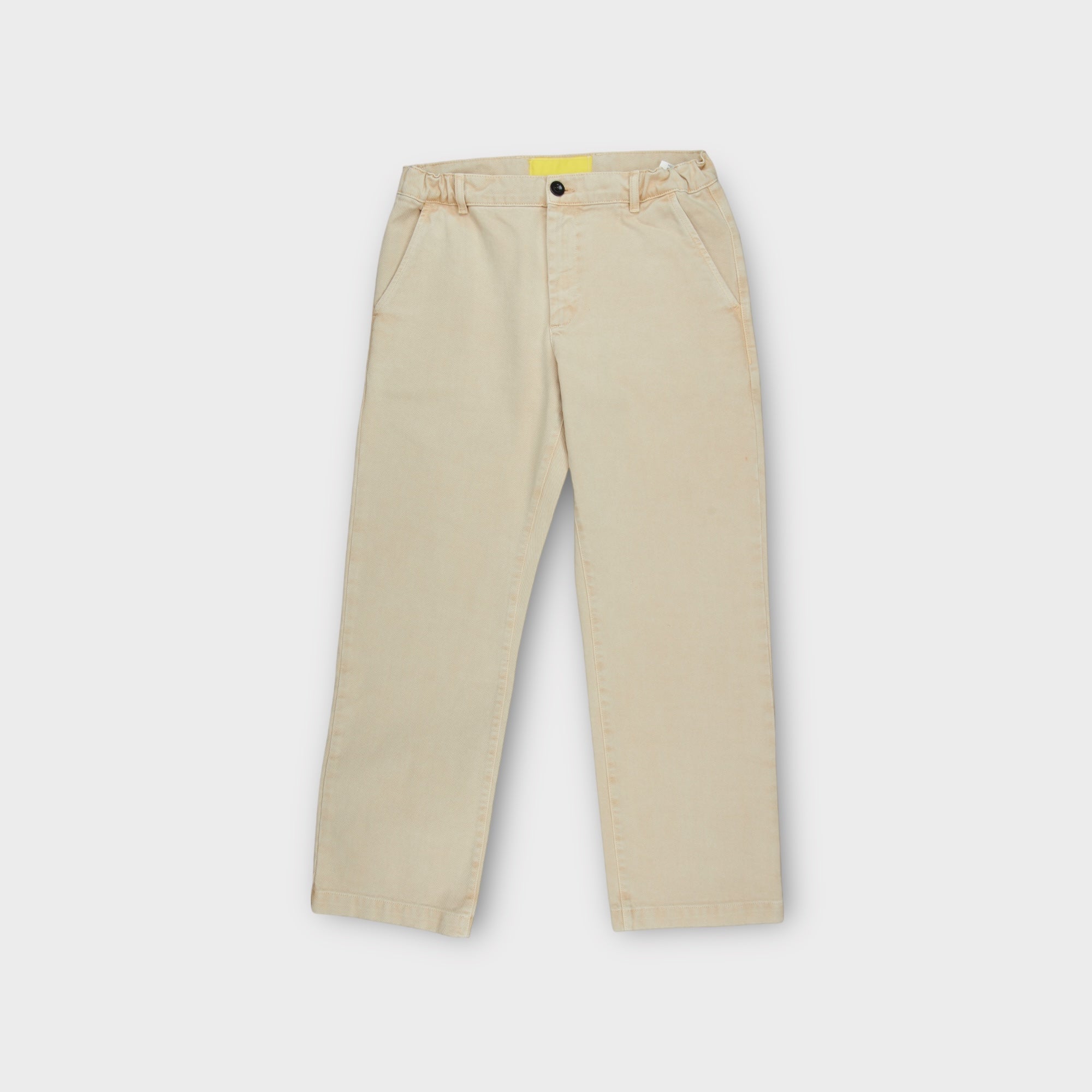 le-fix-sunny-chino-khaki-gerader-fit-baumwolle image 1