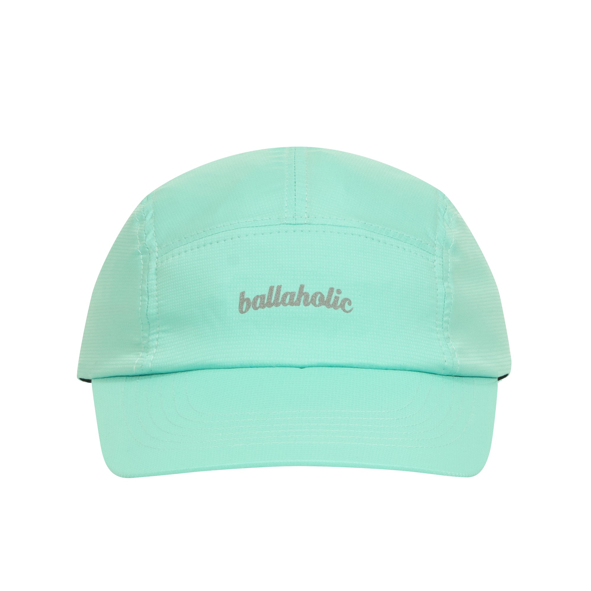 ballaholic-headwears-logo-nylon-jet-cap-aqua-blue image 1