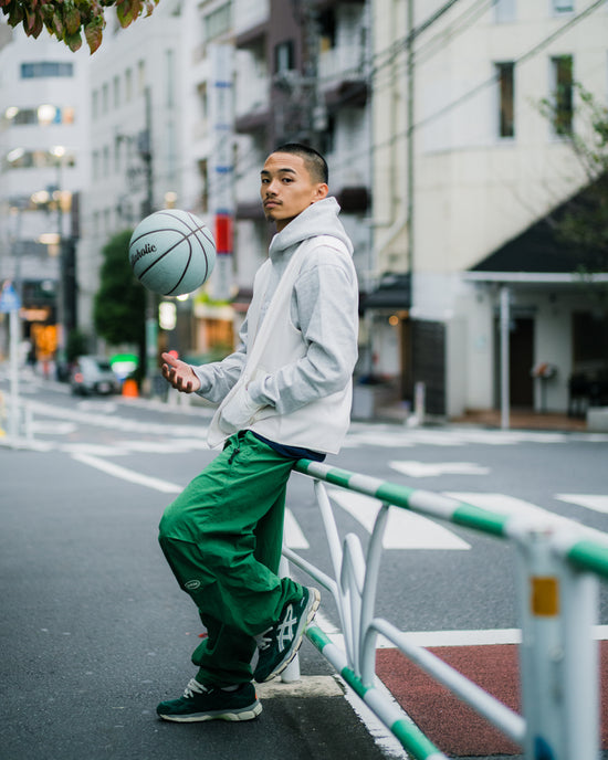 ballaholic-tops-ball-panel-logo-fleece-zip-weste-wei image 2