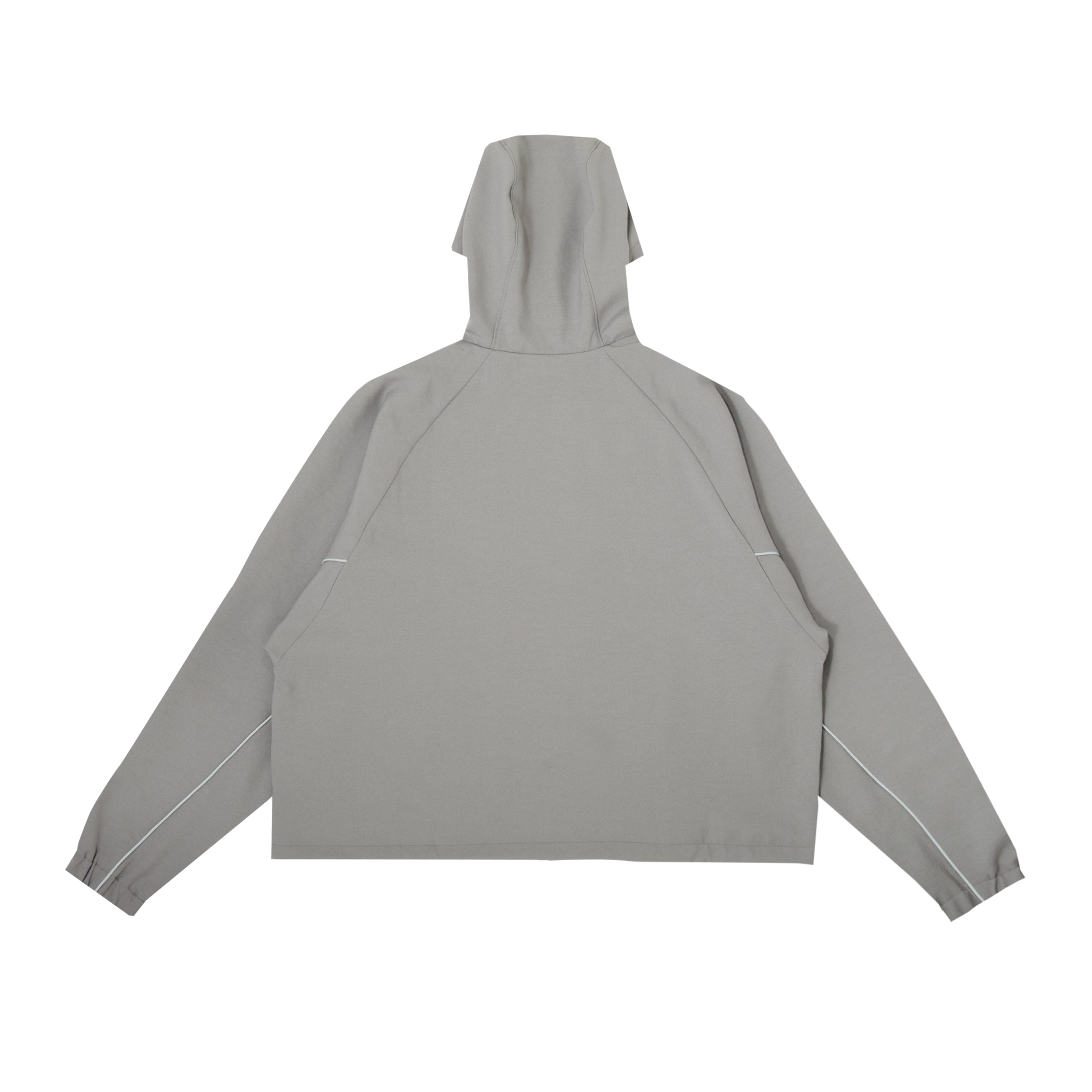 ballaholic-shell-over-zip-parka-jacke-grau image 2