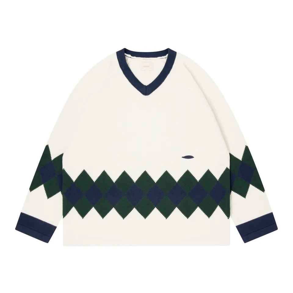 ballaholic-easy-jersey-knit-sweater-strickpullover-off-white image 1