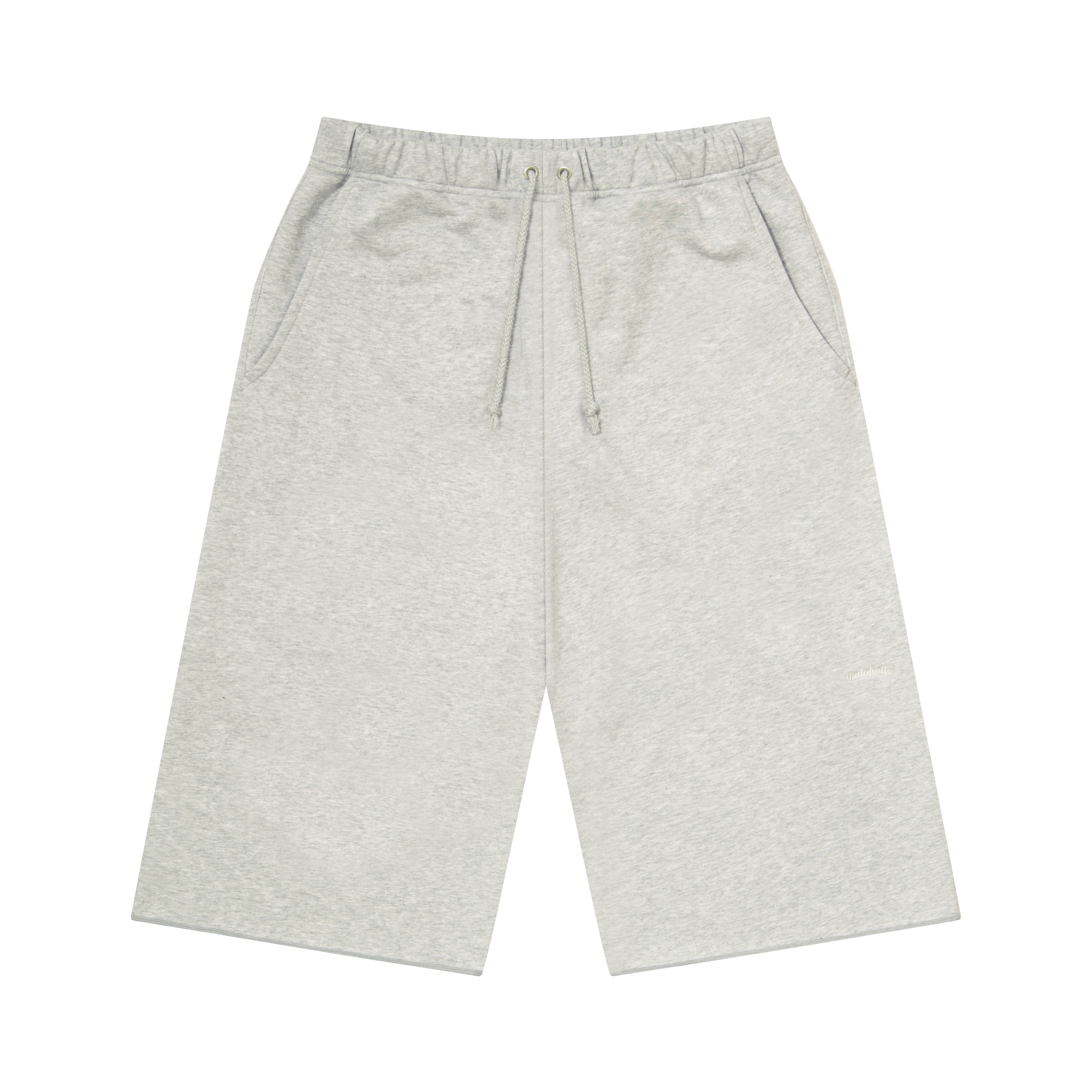 ballaholic-ball-seams-sweat-cropped-pants-grau image 1