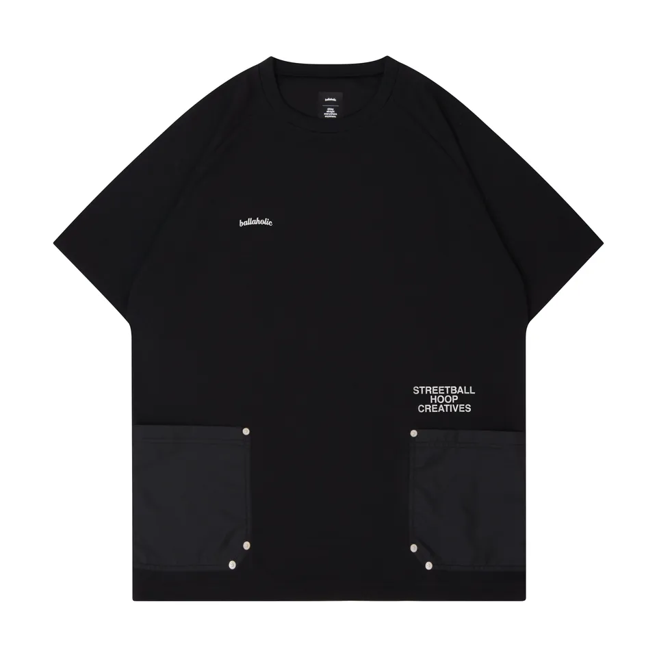 ballaholic-shc-tool-pocket-cool-tee-t-shirt-black image 1