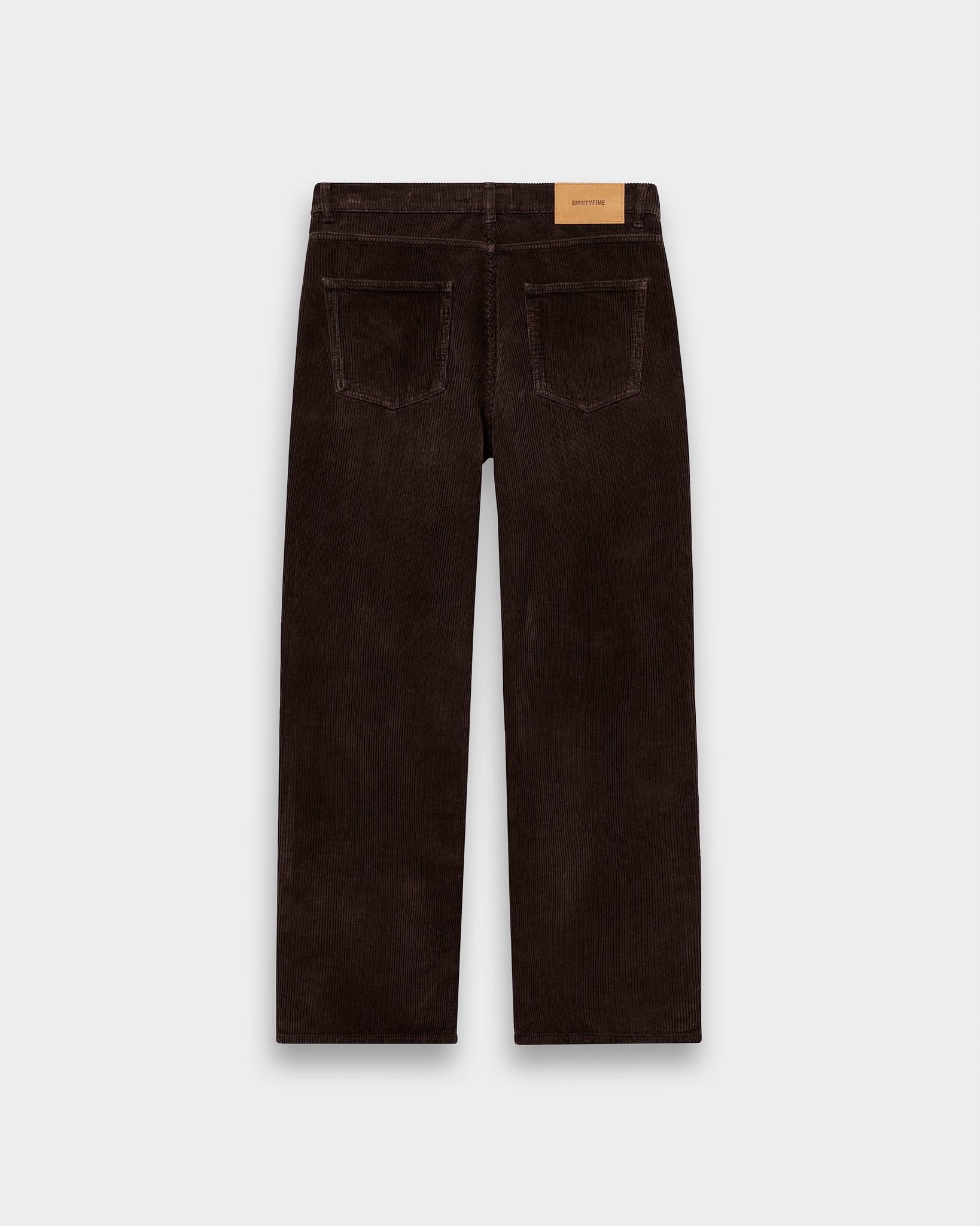 eightyfive-washed-pleated-corduroy-pants-cordhose-braun-32 image 2