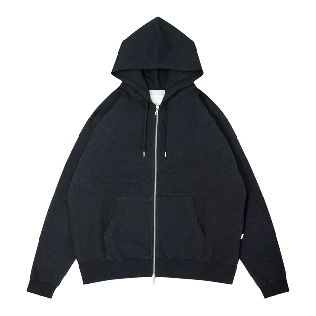 ballaholic-small-logo-sweat-full-zip-hoodie-navy image 1