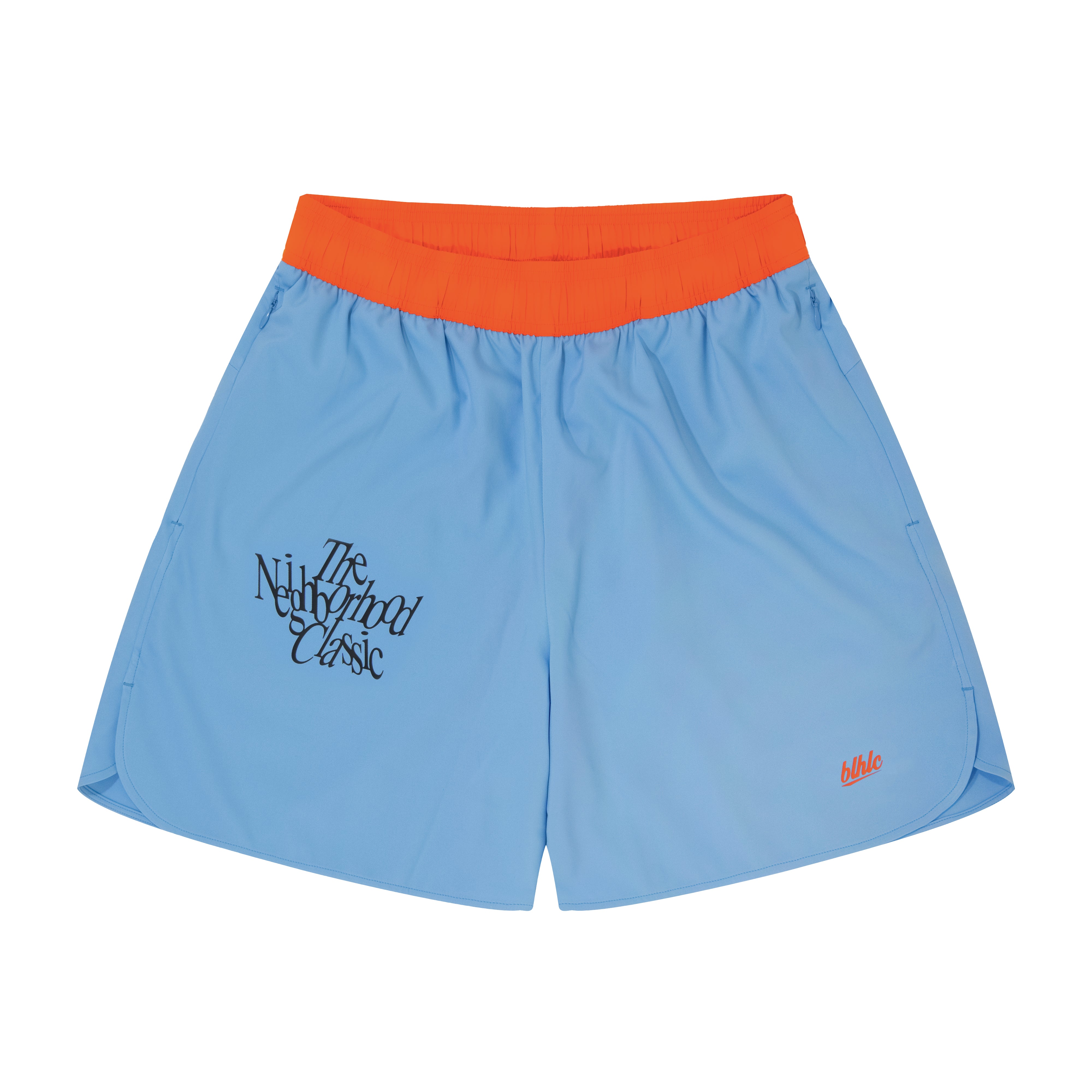ballaholic-neighborhood-classic-zip-shorts-basketballshorts-sax image 1