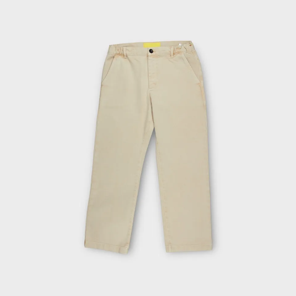 le-fix-sunny-chino-khaki-gerader-fit-baumwolle image 1