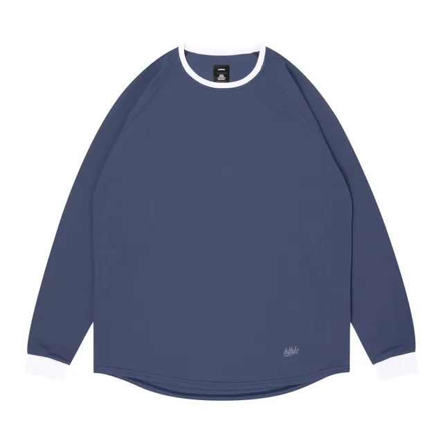 ballaholic-cool-long-tee-blhlc-t-shirt-bluey-white-langarm image 1