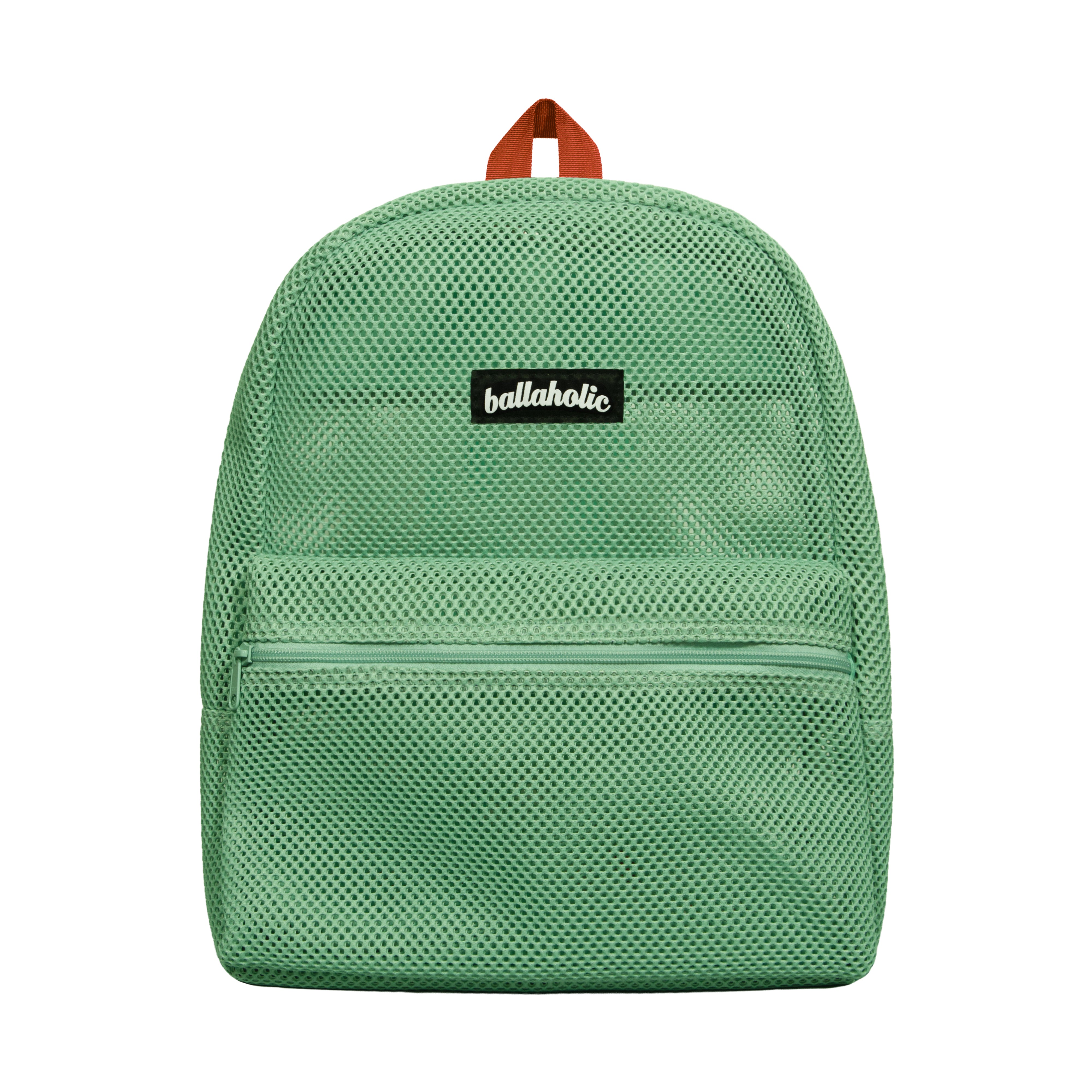 ballaholic-logo-mesh-backpack-rucksack-aqua-green image 1