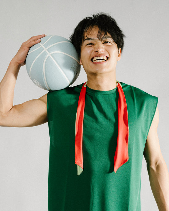 ballaholic-tops-blhlc-no-sleeve-top-forest-green-mit-print image 2