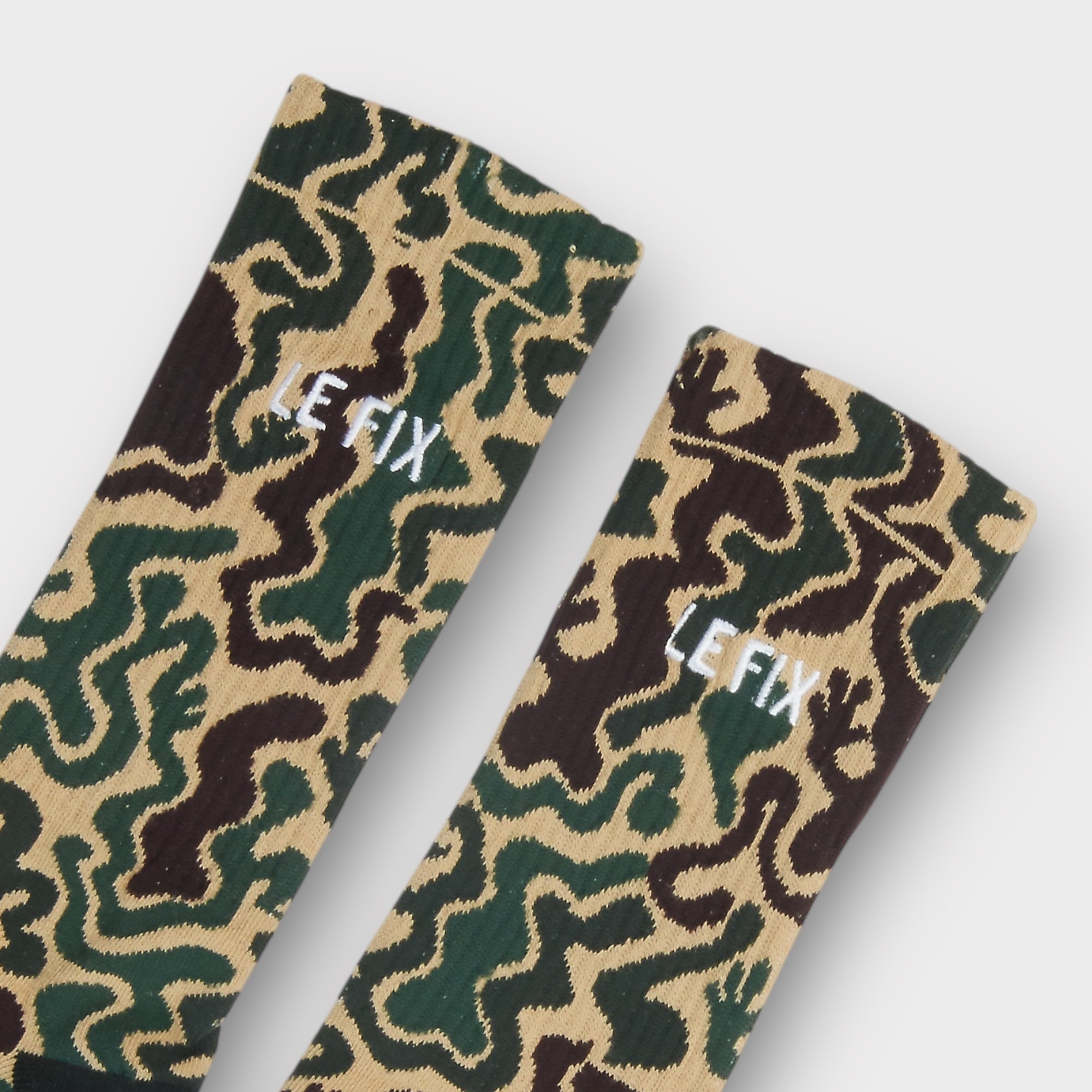 le-fix-camo-tennissocken-socken-camo-bestickt image 2