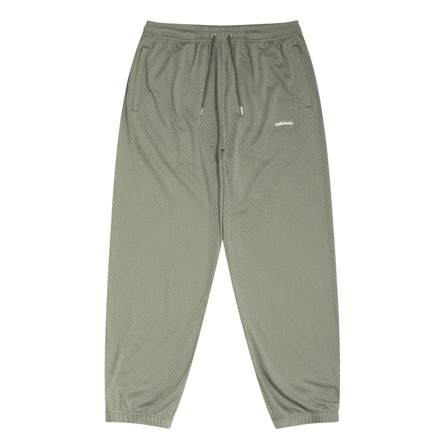 ballaholic-logo-mesh-long-pants-hose-grau image 1