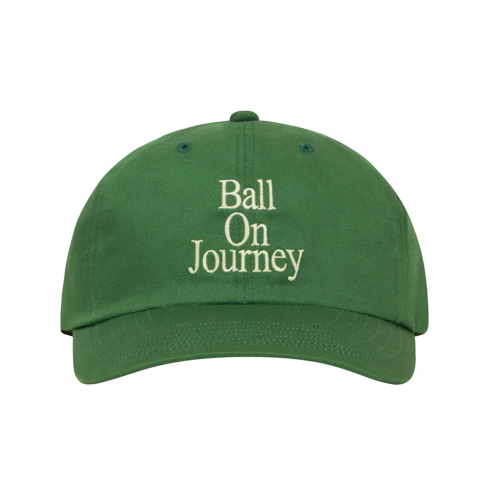 ballaholic-headwears-ball-on-journey-6p-cap-green image 1