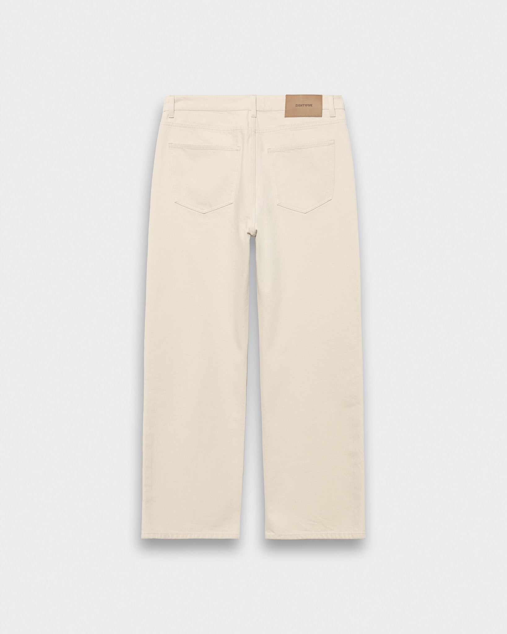 eightyfive-relaxed-carpenter-jeans-ecru-mit-perlen image 2