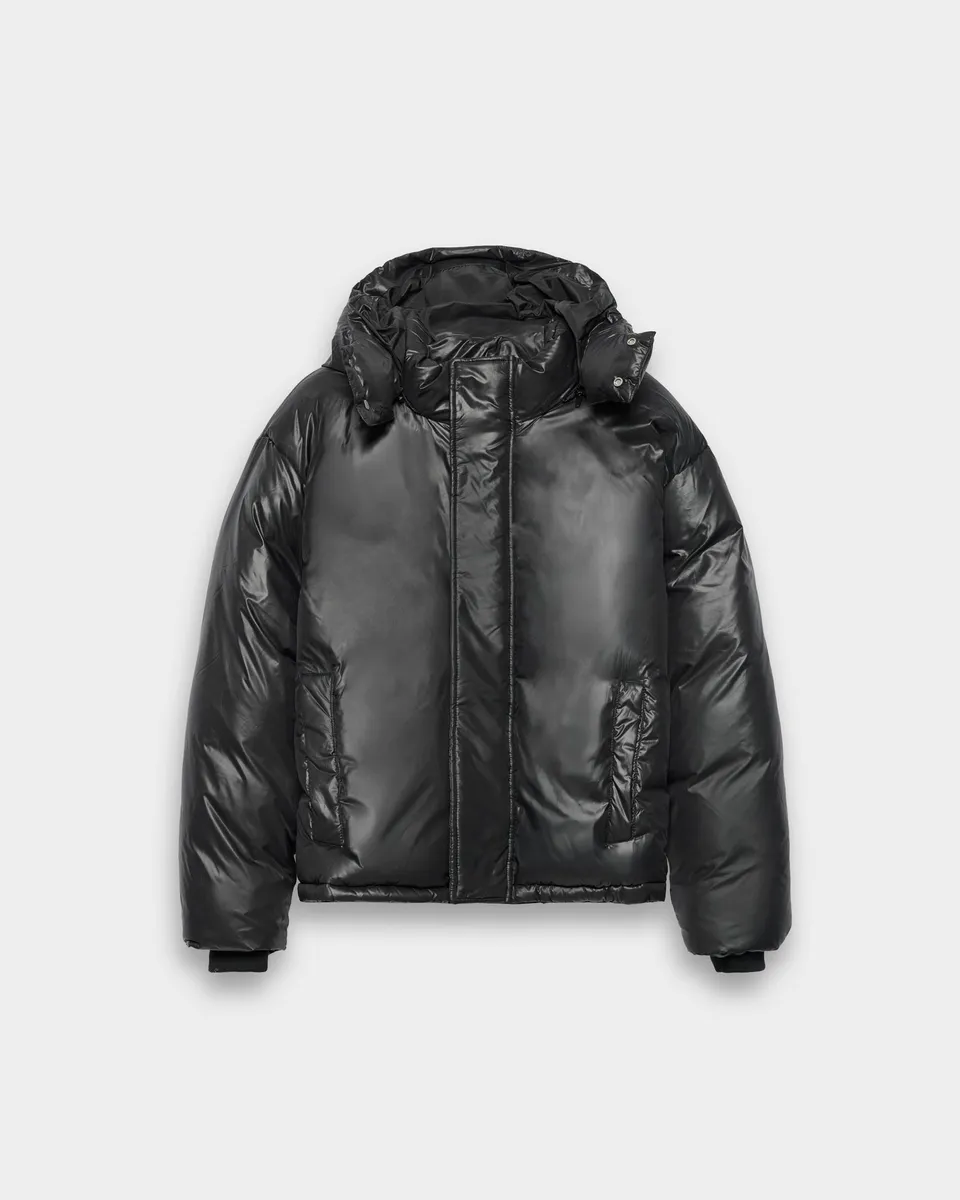 eightyfive-glossed-down-puffer-jacket-v3-jacke-black-daunen image 1
