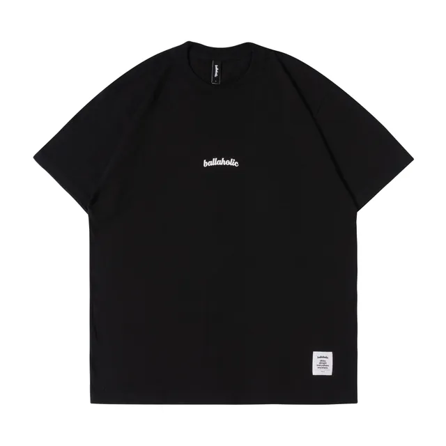 ballaholic-cotton-tees-small-logo-tee-schwarz-t-shirt image 1