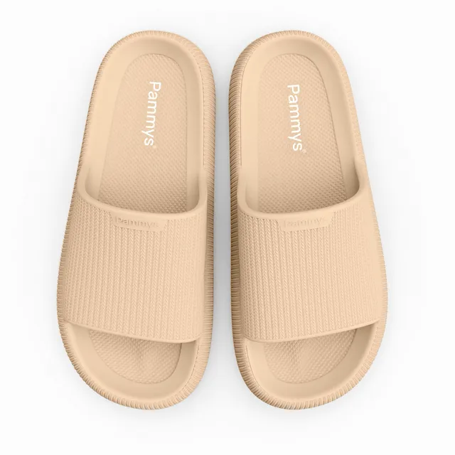 pammys-originals-badelatschen-toffee-cream-44-45-vegan image 1