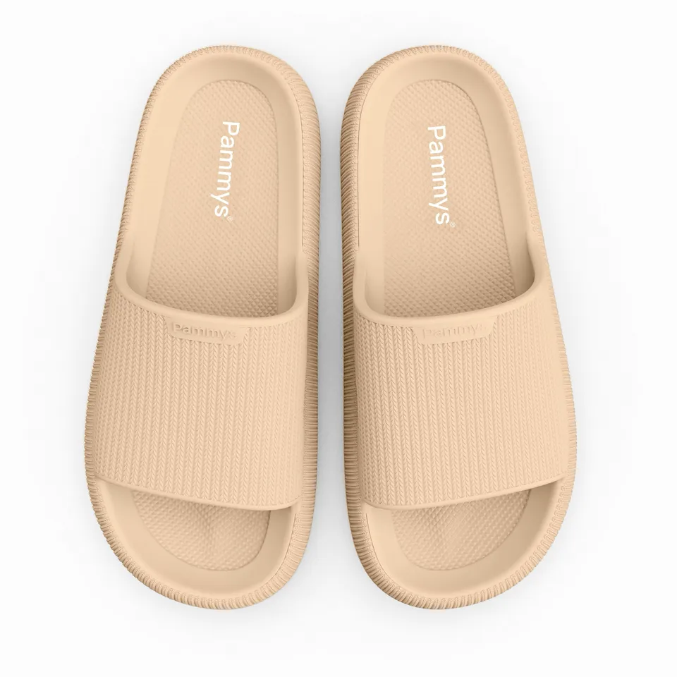 pammys-originals-badelatschen-toffee-cream-44-45-vegan image 1