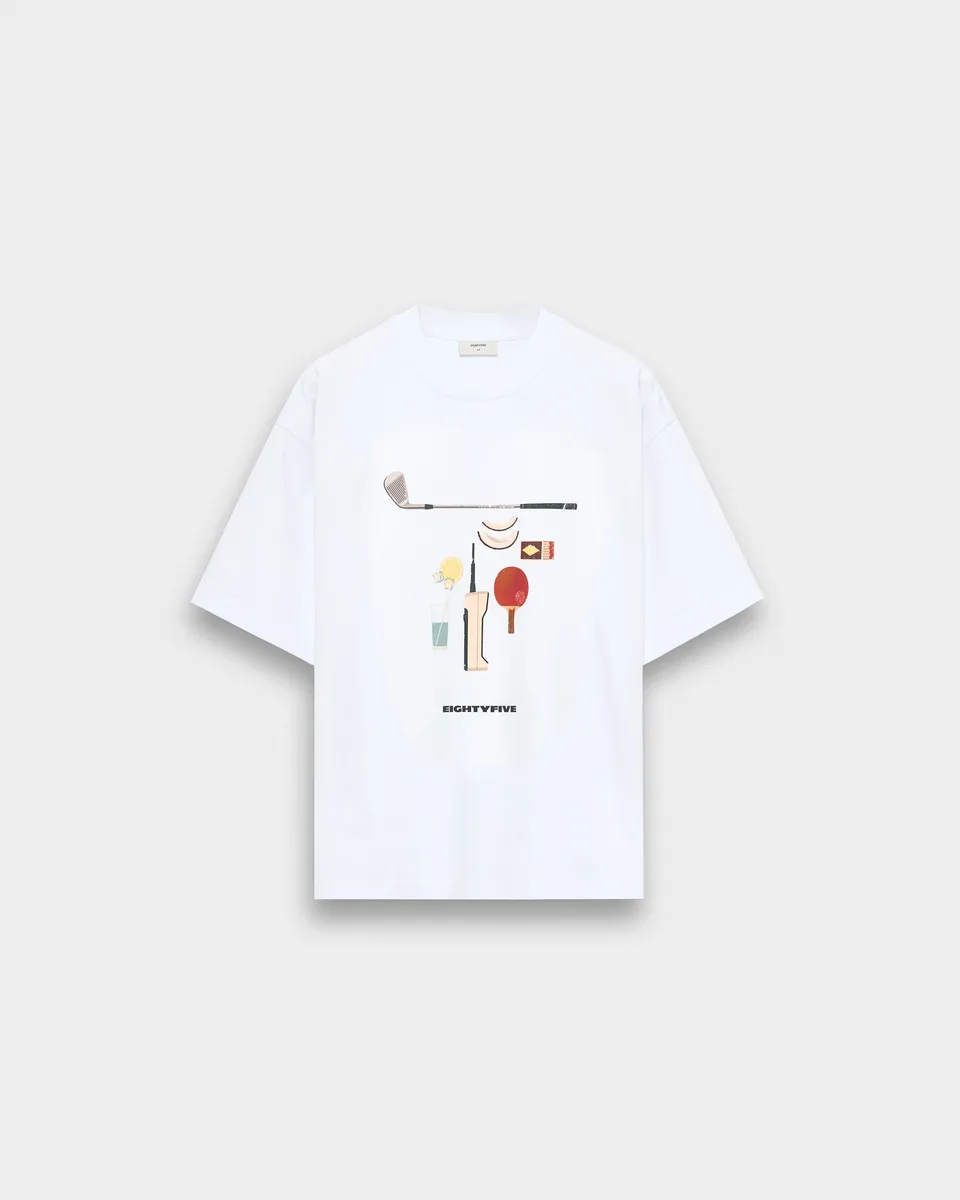 eightyfive-printed-light-oversized-t-shirt-t-shirt-white-270gsm image 1